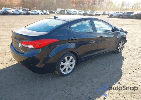 2012 Hyundai Elantra Gls (Ulsan Plant)/Limited (Ulsan Plant) из США, поврежденный, VIN KMHDH4AE1C4370300